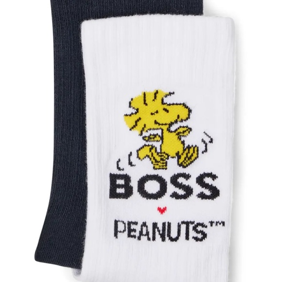 HUGO BOSS X PEANUTS TWO-PACK OF COTTON-BLEND SOCKS 50483881 - Picture 6 of 6